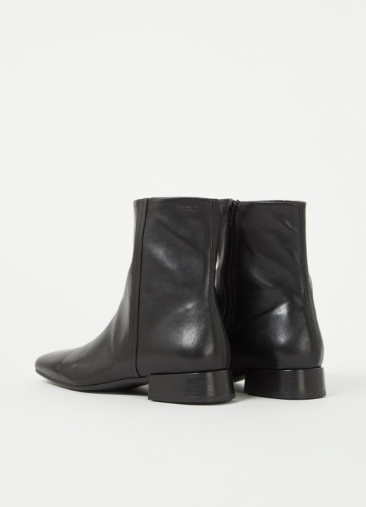Vagabond Shoemakers Mona enkellaarsje van leer - achterkant 5 zwart