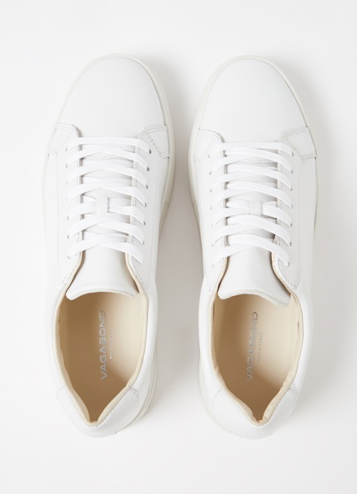 Vagabond Shoemakers Paul 2.0 sneaker van leer - detail 3 gebroken wit