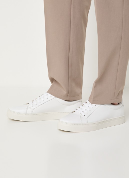 Vagabond Shoemakers Paul 2.0 sneaker van leer - voorkant 6 gebroken wit