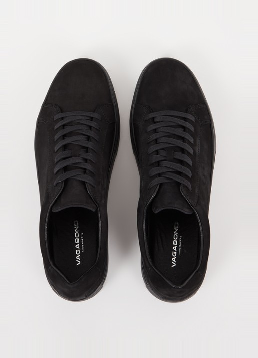 Vagabond Shoemakers Paul 2.0 sneaker van nubuck - detail 4 zwart