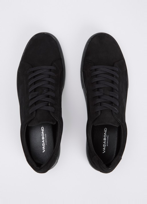Vagabond Shoemakers Paul 2.0 sneaker van nubuck - detail 4 zwart
