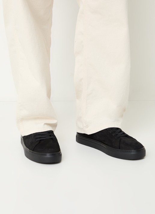 Vagabond Shoemakers Paul 2.0 sneaker van nubuck - voorkant 2 zwart