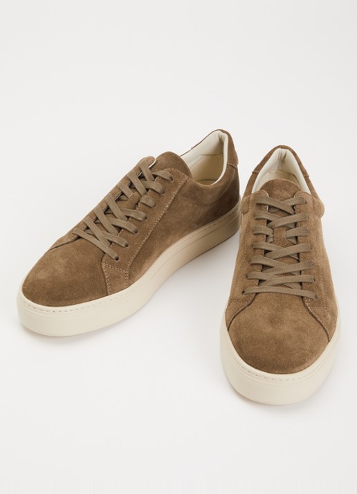 Vagabond Shoemakers Paul 2.0 sneaker van suède - detail 3 zand