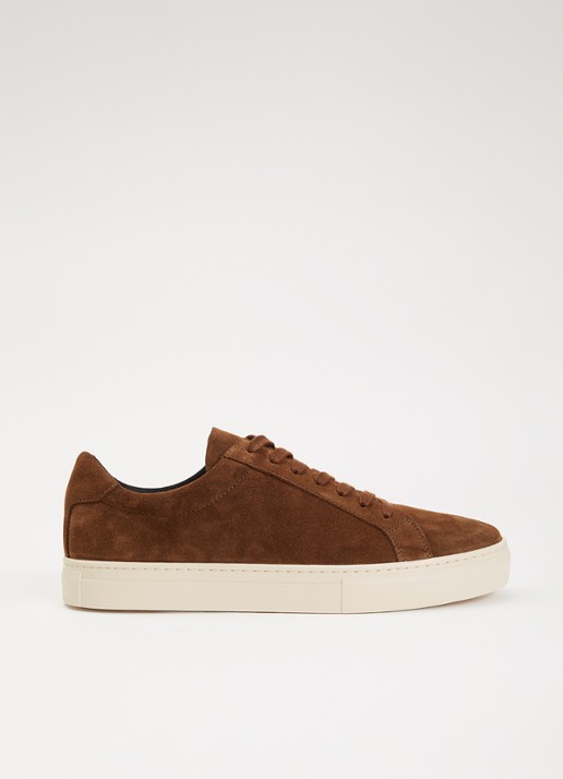 Vagabond Shoemakers Paul 2.0 sneaker van suède - voorkant 2 bruin