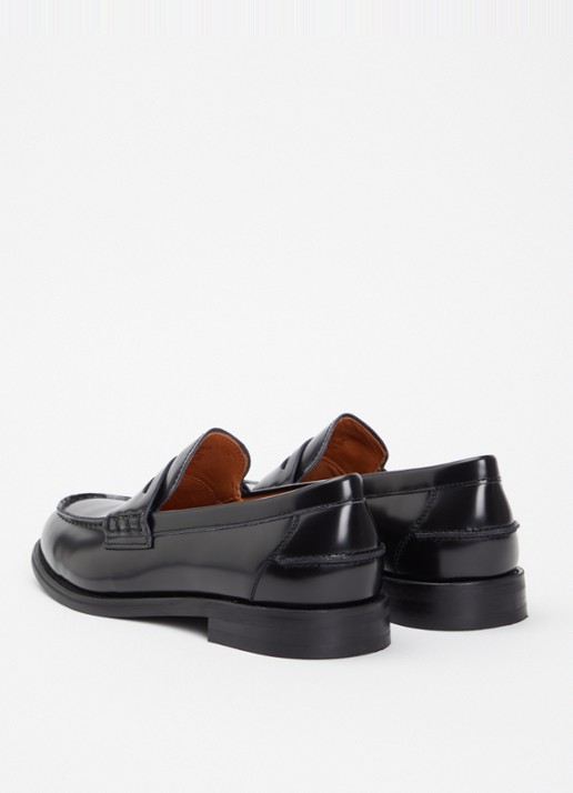 Vagabond Shoemakers Steven loafer van leer - achterkant zwart