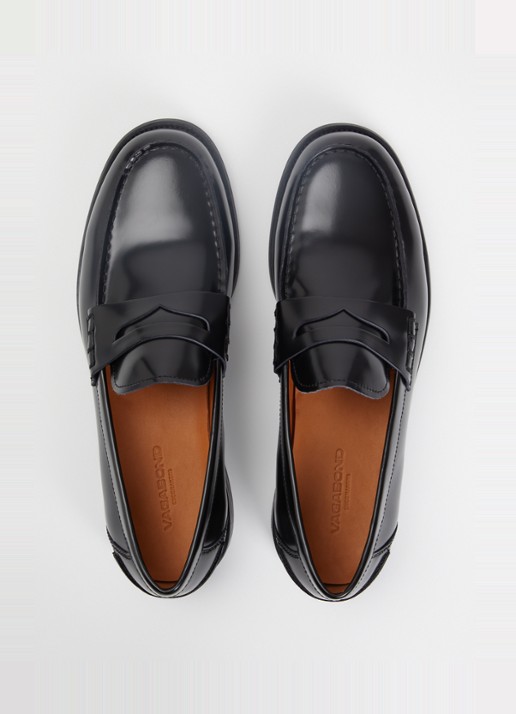Vagabond Shoemakers Steven loafer van leer - detail 3 zwart