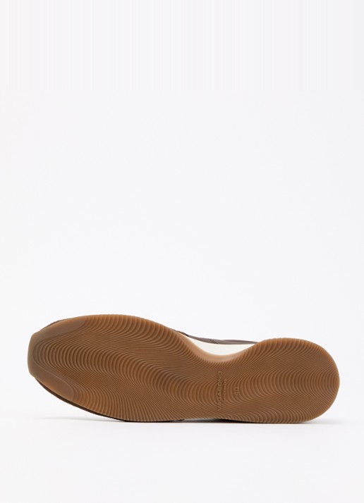 Vagabond Shoemakers Yasmin sneaker met suède details - detail 3 donkerbruin