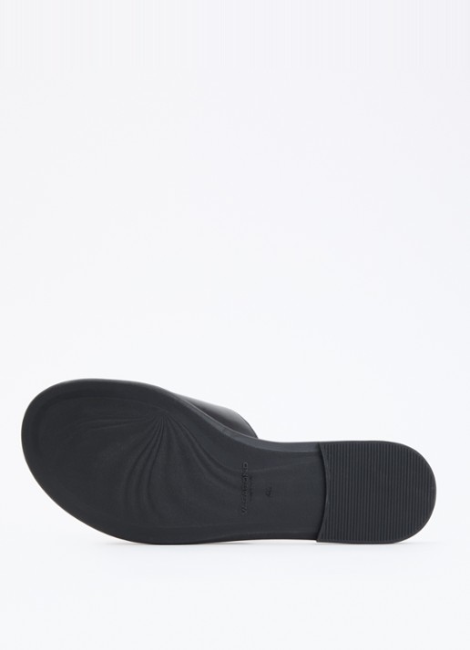 Vagabond Shoemakers Zaida slipper van leer - detail 3 zwart