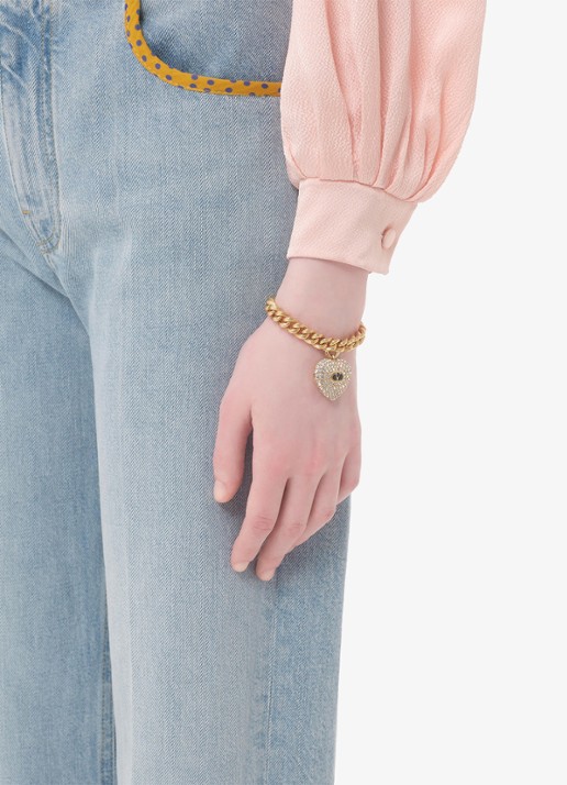 Valentino Garavani Armband met bedel - voorkant 3 goud