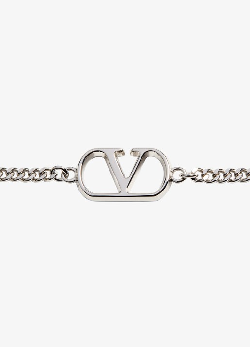 Valentino Garavani Armband met logo - detail 2 zilver