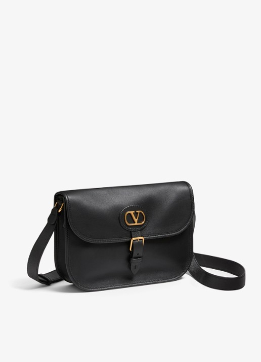 Valentino Garavani Crossbodytas van kalfsleer - detail 4 zwart