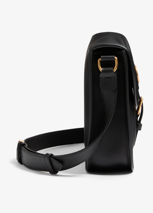 Valentino Garavani Crossbodytas van kalfsleer - detail 5 zwart