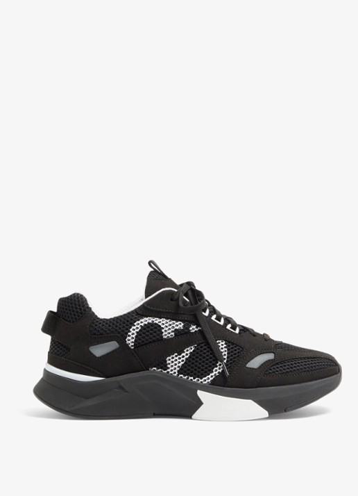 Valentino Garavani Demivee sneaker met suède details