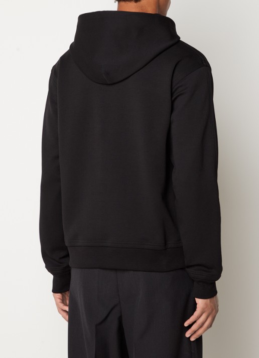 Valentino Garavani Hoodie met logo - achterkant zwart