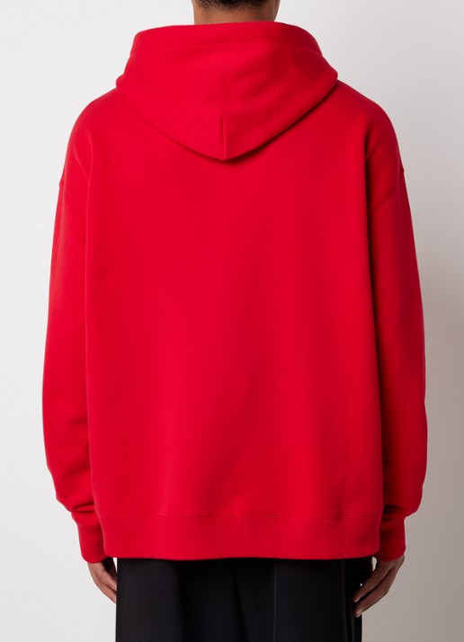Valentino Garavani Hoodie met logoprint - achterkant 6 rood