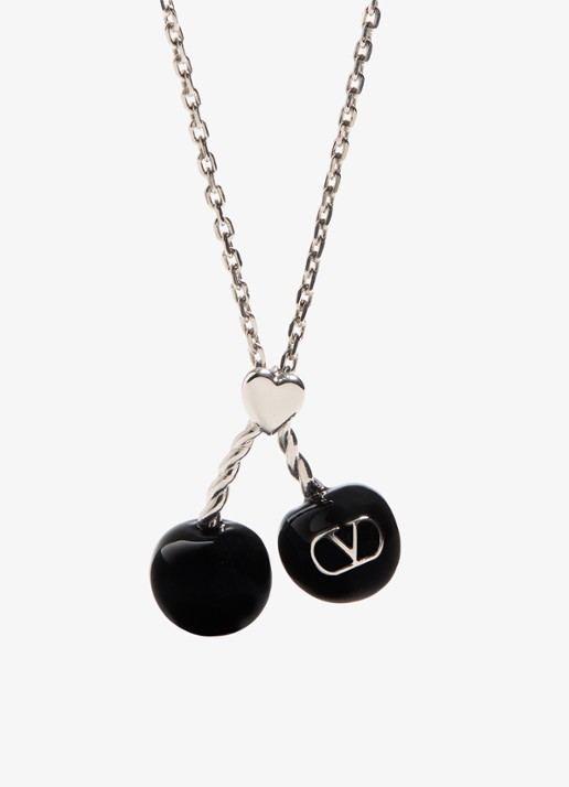 Valentino Garavani Ketting met hanger - detail 3 zilver