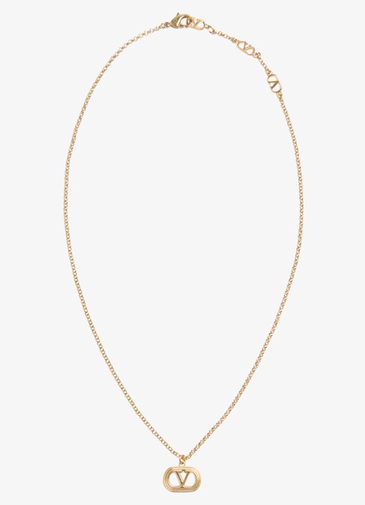Valentino Garavani Ovalette ketting met logo
