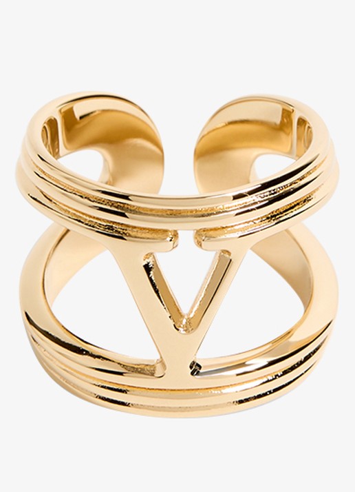 Valentino Garavani Ovalette ring met logo