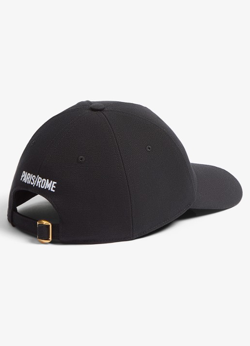 Valentino Garavani Pet met logoborduring - achterkant 4 zwart