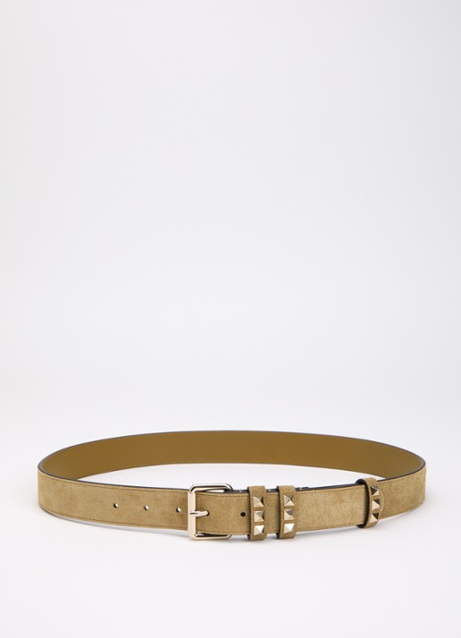 Valentino Garavani Riem van kalfssuède met studs