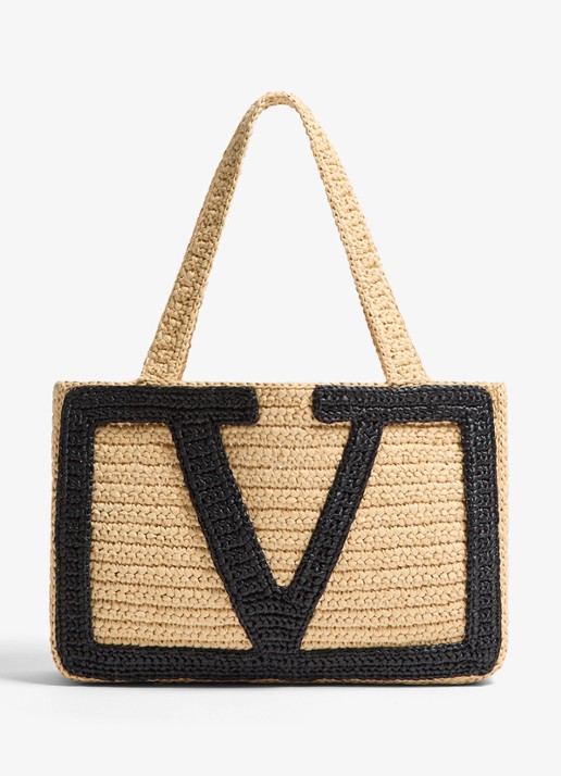 Valentino Garavani Shopper van raffia
