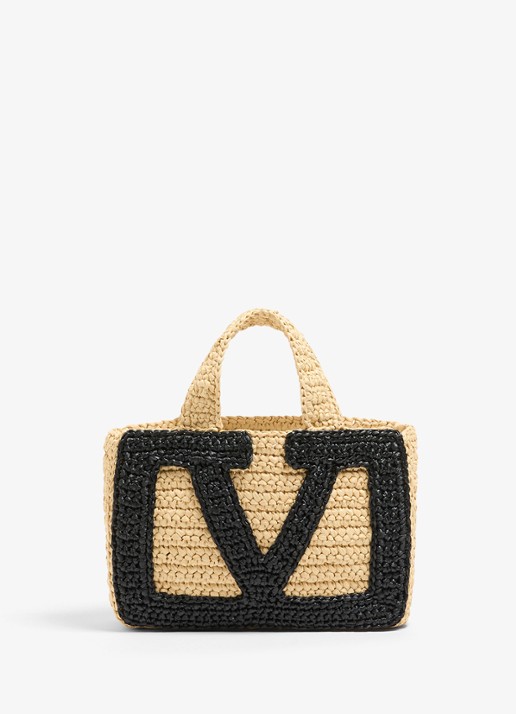 Valentino Garavani Shopper van raffia