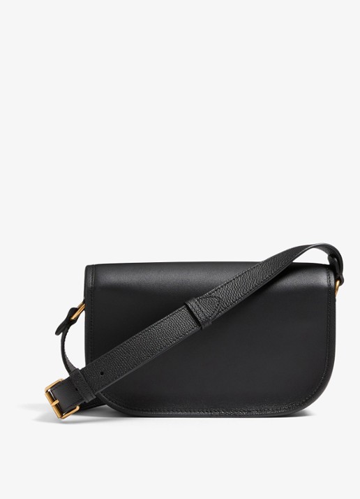 Valentino Garavani Small crossbodytas van kalfsleer - achterkant 3 zwart