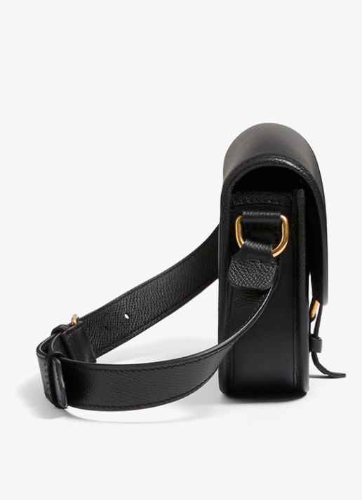 Valentino Garavani Small crossbodytas van kalfsleer - detail 5 zwart