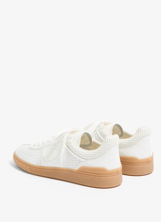 Valentino Garavani Sneaker van kalfsleer - achterkant 8 wit
