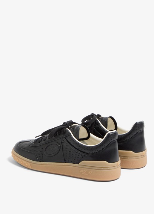 Valentino Garavani Sneaker van kalfsleer - achterkant 6 zwart