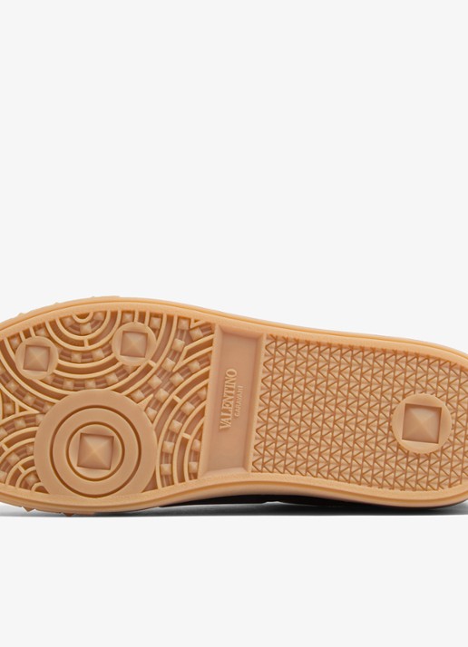 Valentino Garavani Sneaker van kalfsleer - detail 5 zwart