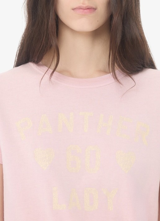 Valentino Garavani T-shirt met front- en backprint - detail 7 roze