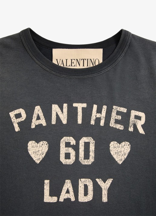 Valentino Garavani T-shirt met front- en backprint - detail 7 zwart