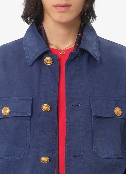 Valentino Garavani T-shirt met logo - detail 4 rood