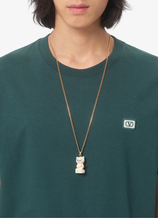 Valentino Garavani T-shirt met logo - detail 7 groen