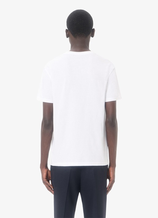 Valentino Garavani T-shirt met logoborduring - achterkant 3 wit