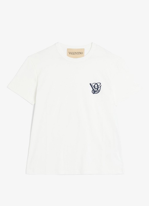 Valentino Garavani T-shirt met logoborduring