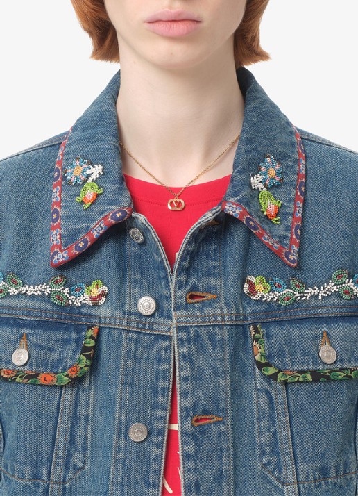 Valentino Garavani T-shirt met print - detail 4 rood