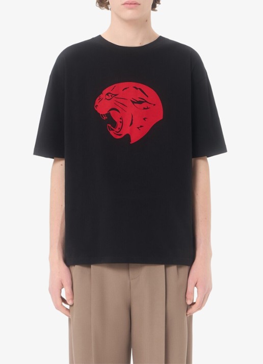 Valentino Garavani T-shirt met print - detail 4 zwart