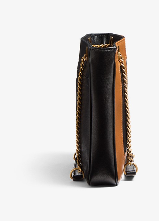 Valentino Garavani Viva Superstar Small schoudertas van lamsleer - detail 5 bruin