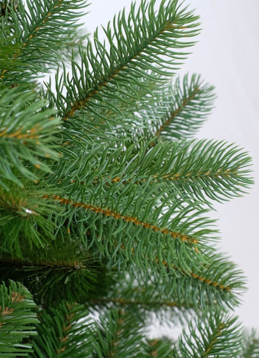 Van Der Gucht Feel Real® Bayberry® kunstkerstboom 213 cm - voorkant 4 groen