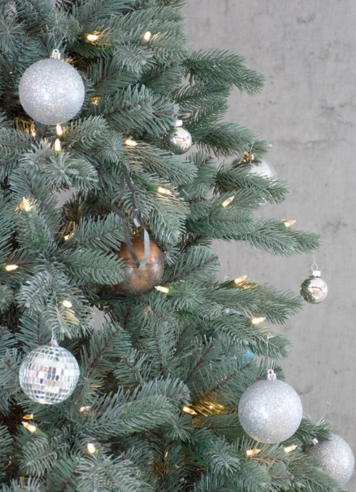 Van Der Gucht Frosted Colorado kunstkerstboom 228 cm - voorkant 4 groen