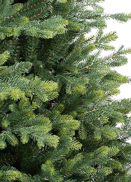 Van Der Gucht Kansas Green kunstkerstboom 210 cm - voorkant 3 groen
