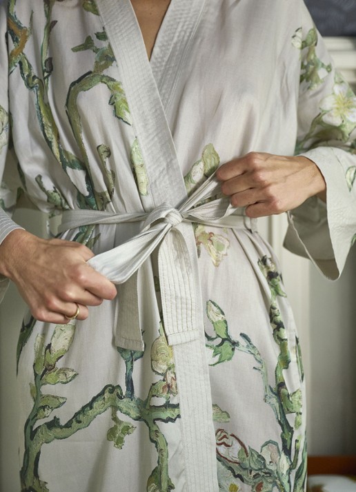 Van Gogh Museum Almond Blossom kimono met bloemenprint