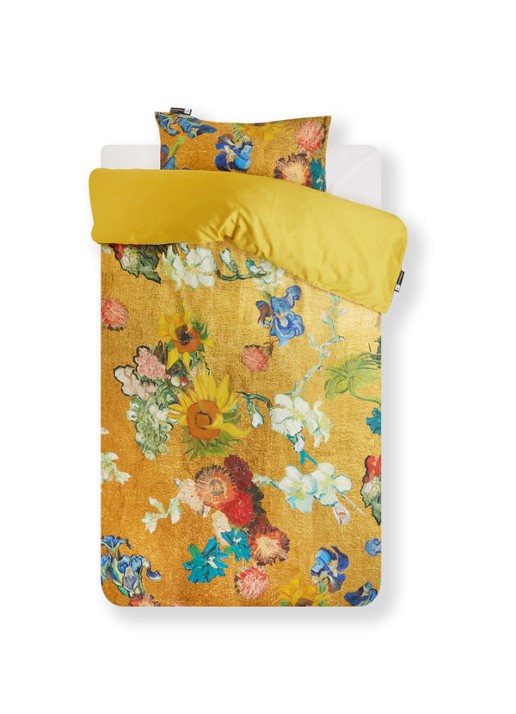 Van Gogh Museum Partout des Fleurs dekbedovertrek van katoensatijn - inclusief kussensloop