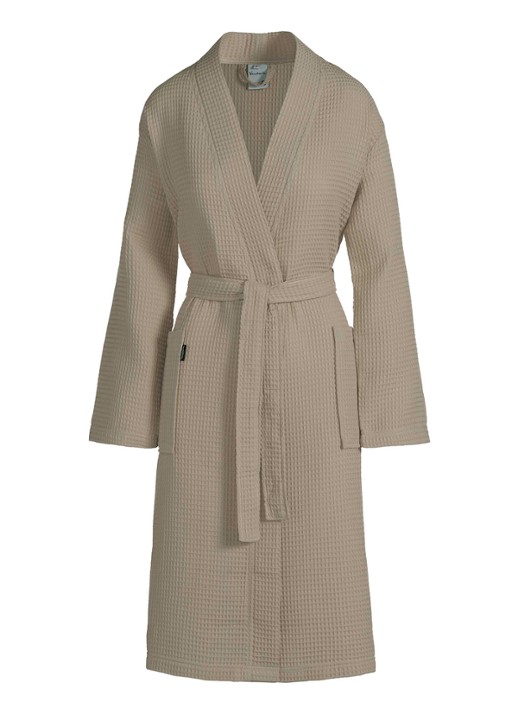 Vandyck Biarritz badjas met wafelstructuur - unisex
