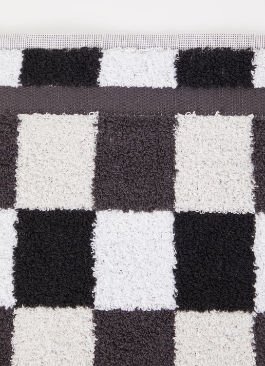 Vandyck Boston gastendoek - 40 x 60 cm  - detail 3 zwart
