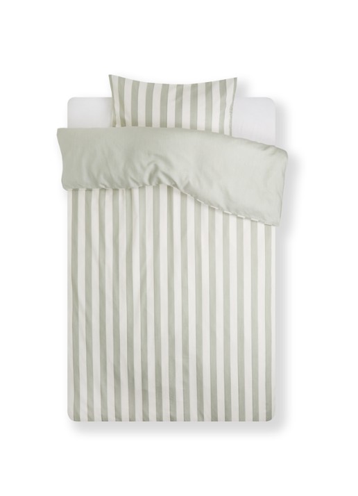 Vandyck Home 97 dekbedovertrekset 200TC - inclusief kussensloop  - voorkant 2 olijfgroen