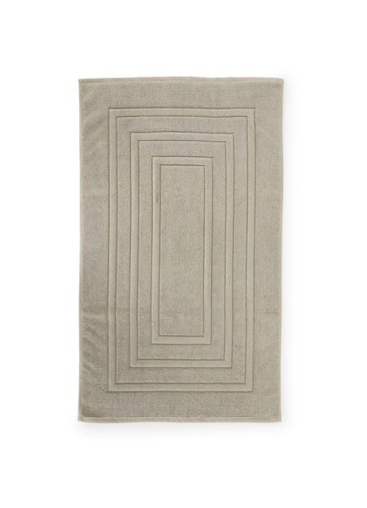 Vandyck Houston badmat 60 x 100 cm - voorkant olijfgroen
