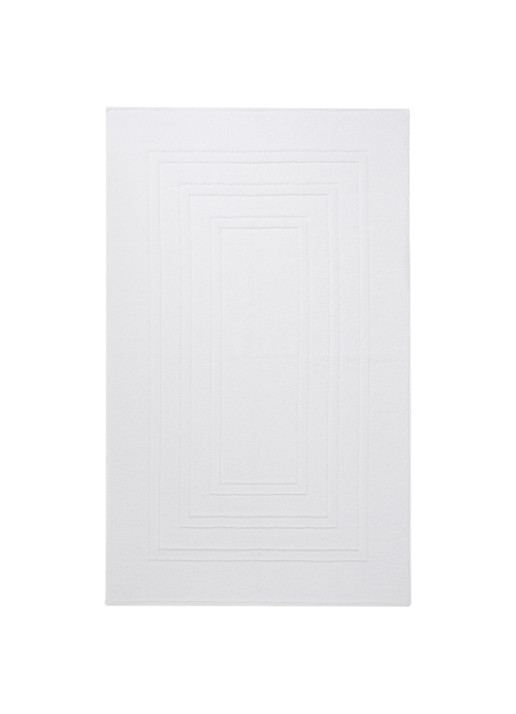 Vandyck Houston badmat 62 x 100 cm - voorkant wit